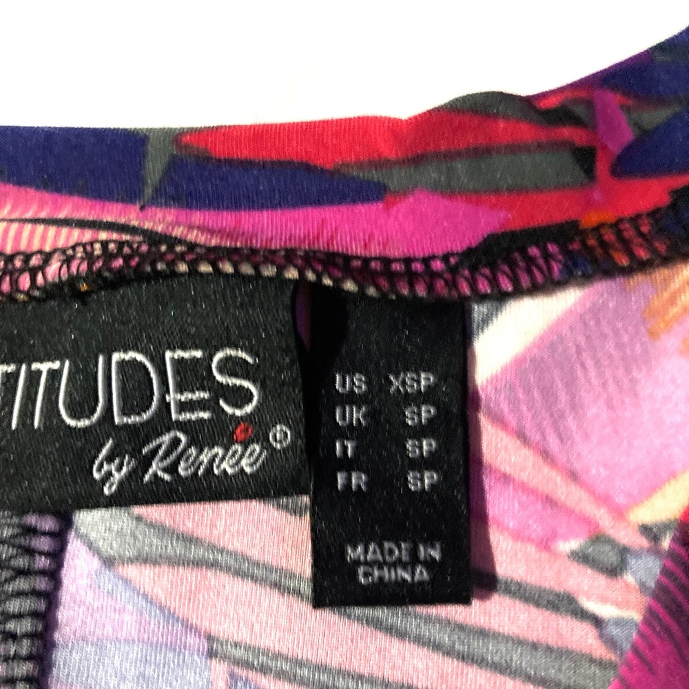 EUC Attitudes by Renee  Mini Dress/Tunic Top - Picture 5 of 6